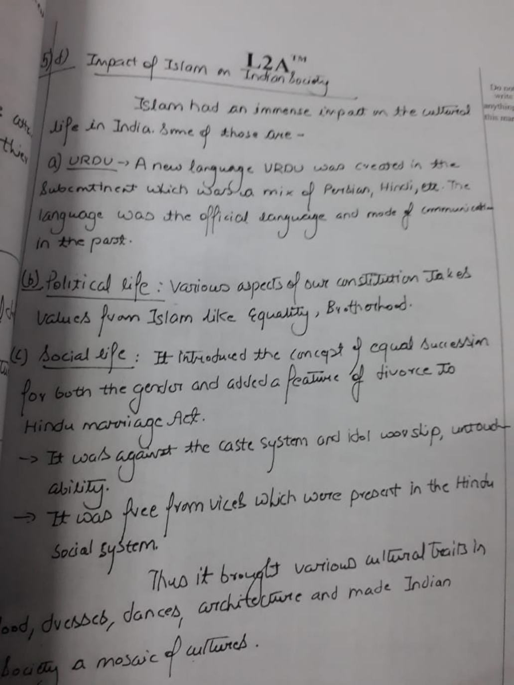 Toppers Anthropology Optional Answer Booklet Compilation by L2A IAS